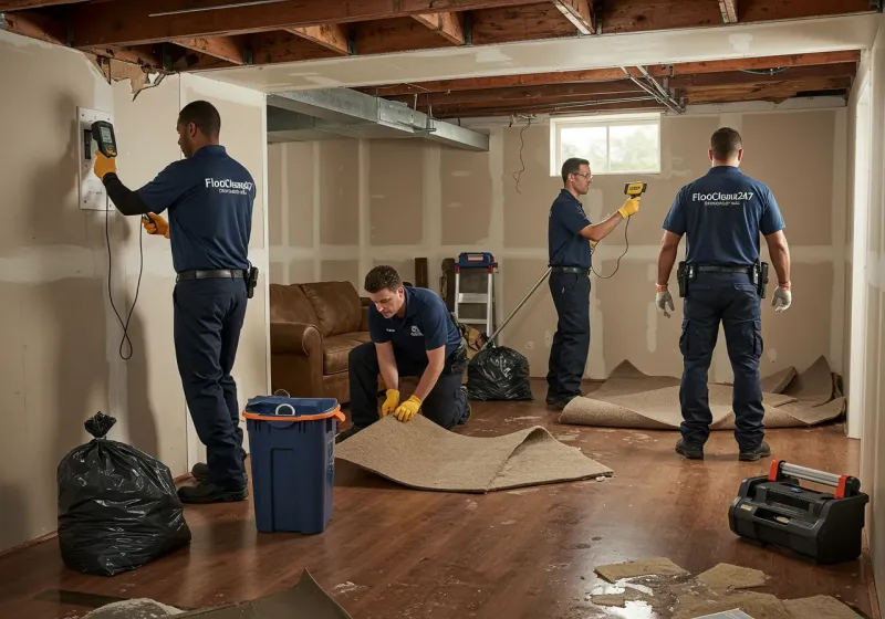 Flood DamageMaterial Assessment and Debris Removal process in West Pasco, WA